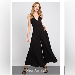 Final touch black jumpsuit, small